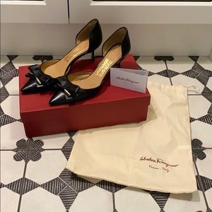 Salvatore Ferragamo Black Heels